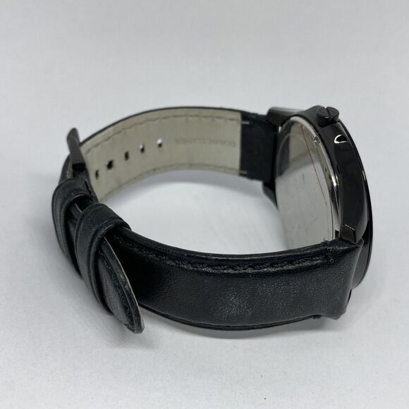 Armani Exchange AX2148 Men's Black Leather Analog Dial Quartz Wrist Watch JK182 - Picture 12 of 12